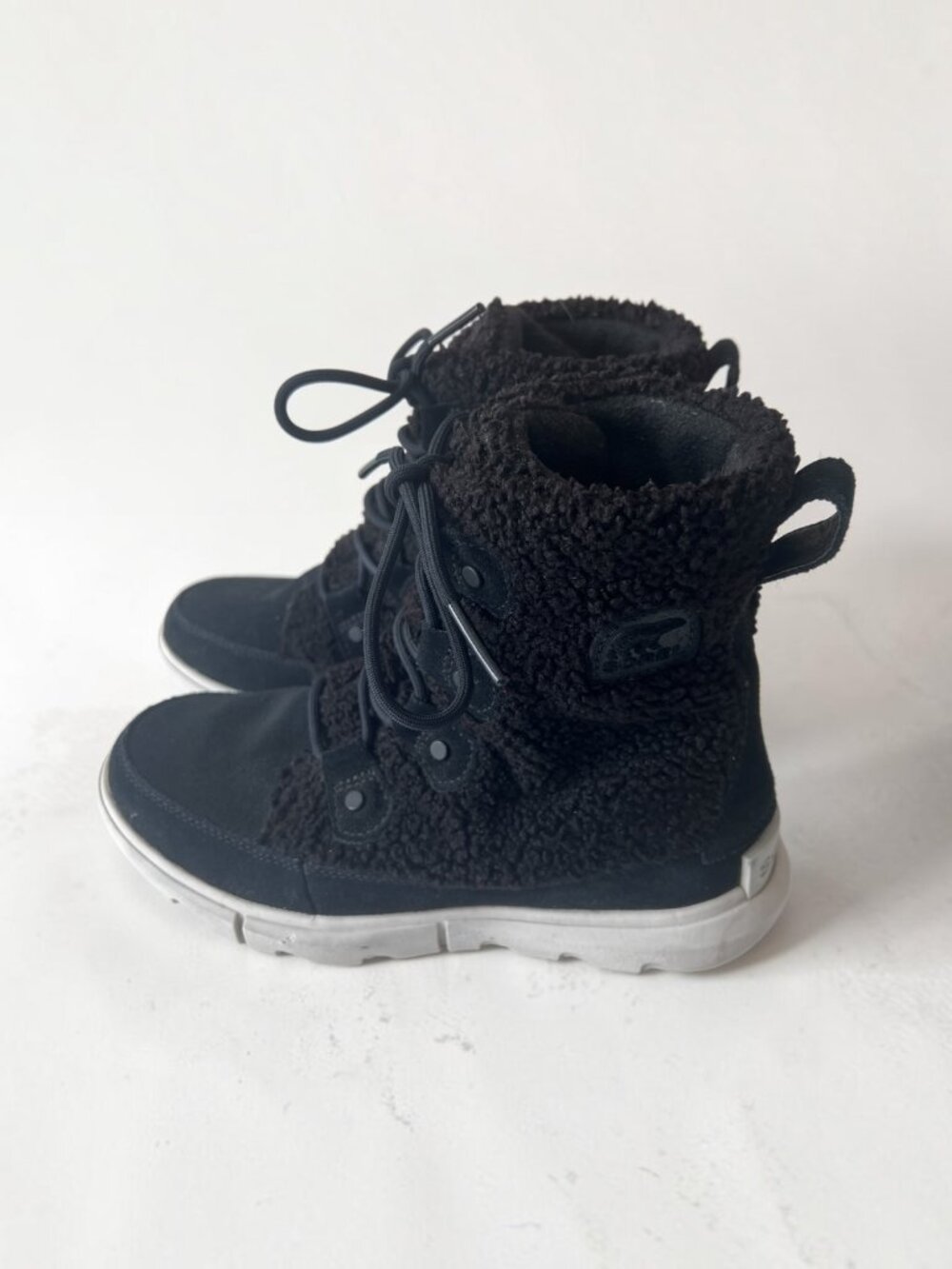 Sorel Explorer Next Joan Cozy Boots Black - Size 6.5